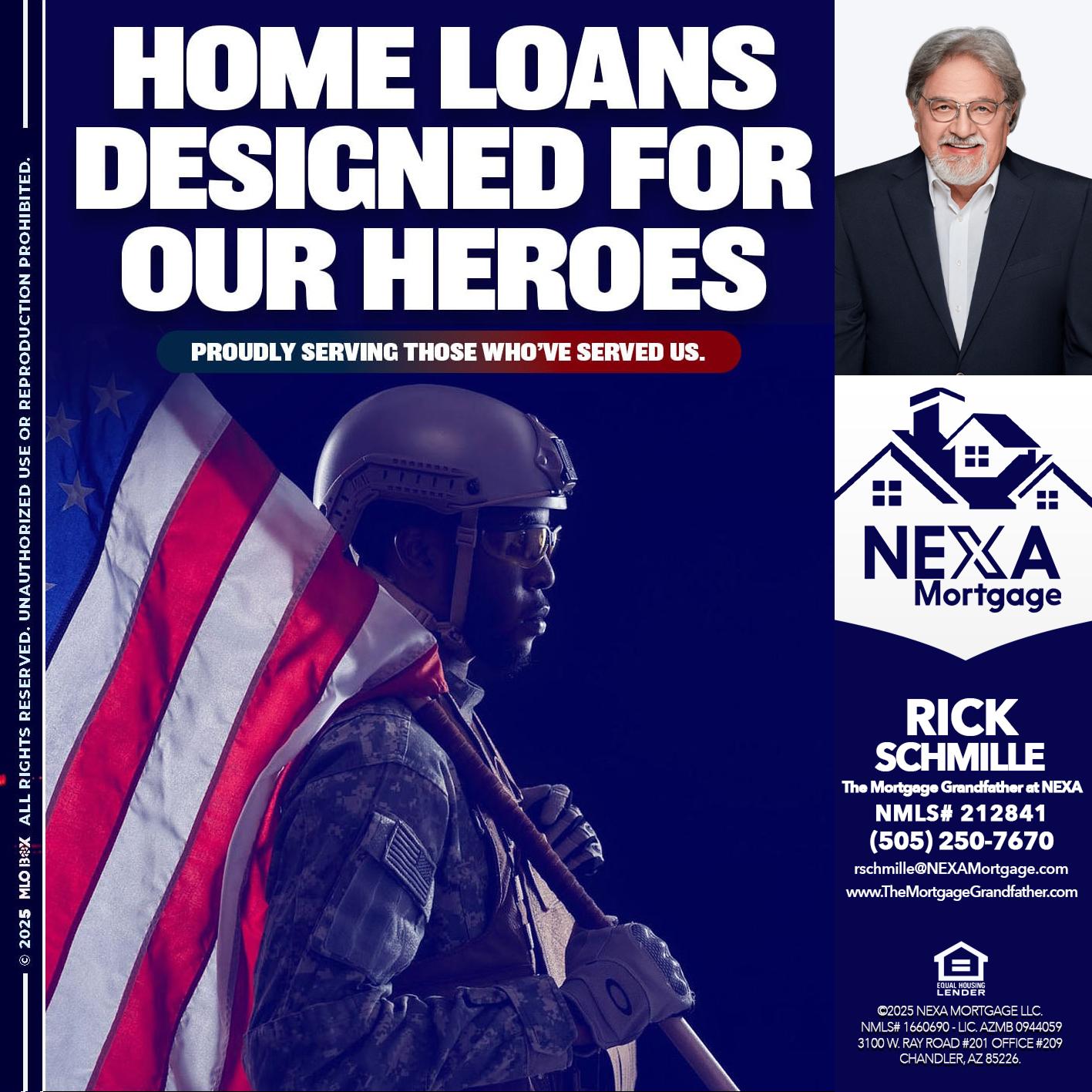 home loans - Rick E Schmille -The Mortgage Grandfather at NEXA