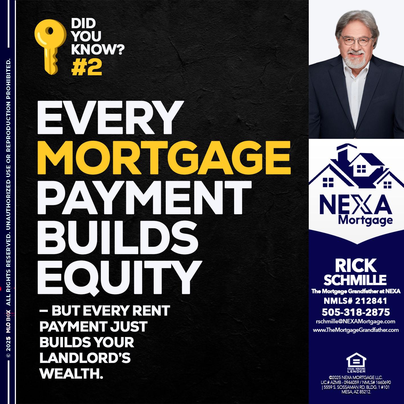 DID YOU KNOW? - Rick E Schmille -The Mortgage Grandfather at NEXA