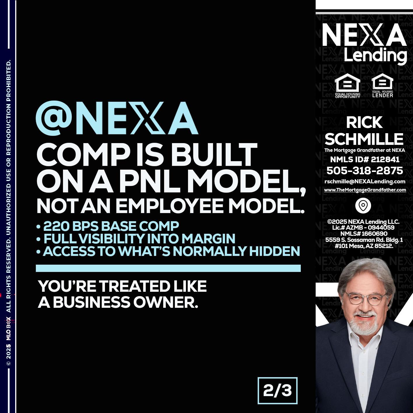 2 OF 3 - Rick E Schmille -The Mortgage Grandfather at NEXA