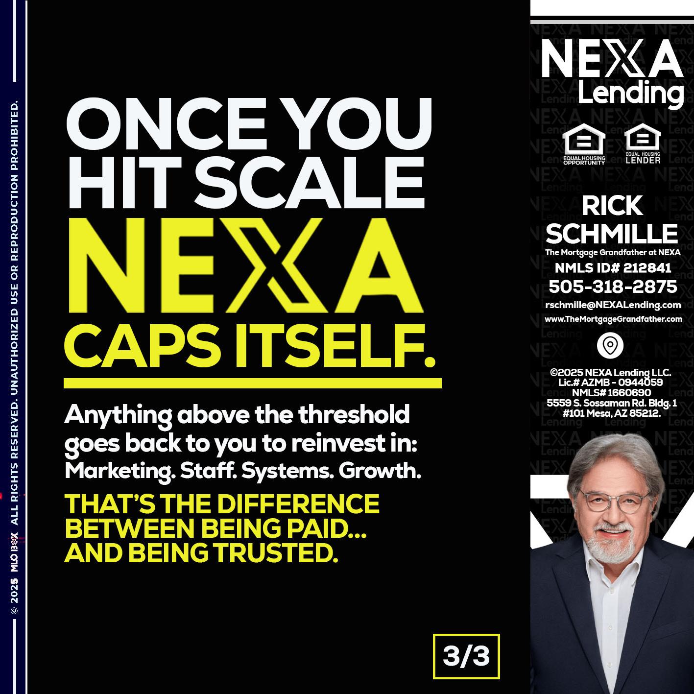 3 OF 3 - Rick E Schmille -The Mortgage Grandfather at NEXA