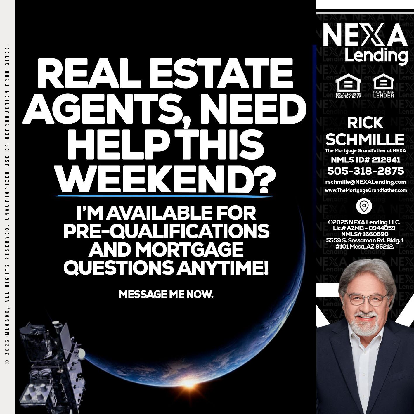 REAL ESTATE AGENTS - Rick E Schmille -The Mortgage Grandfather at NEXA
